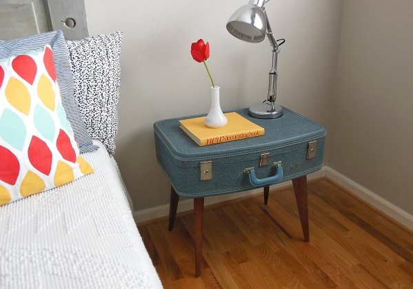 Trendy Möbel aus alten Koffern zum Selbermachen vintage cölinblau
