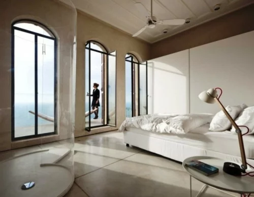außergewöhnliche Schlafzimmer Designs glaswände rahmen bequem