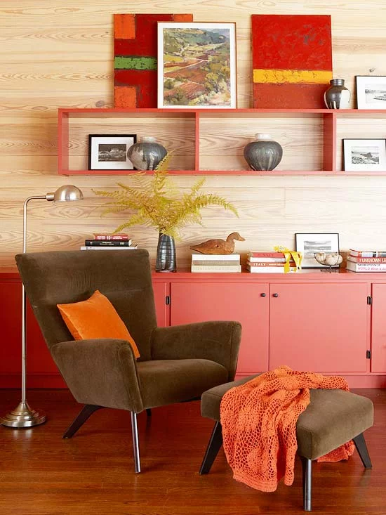 gewagte farbgestaltung für ihr wohnzimmer warme töne