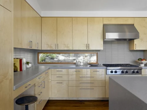 Tipps für Küchenfenster modern design lackiert oberflächen hell