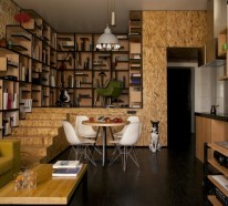 Kreative Wohnung mit fließendem Design – eine frische Einrichtungsidee aus Kiew