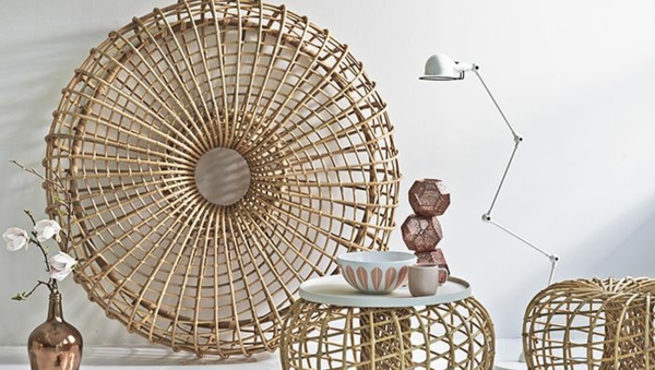 Nachhaltige Rattan Möbel mit skandinavischem Charme