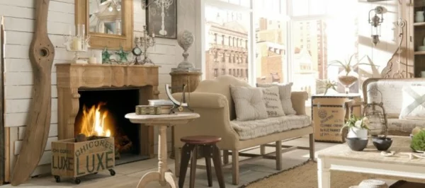 extravagante Möbel Designs einbaukamin sofas kissen