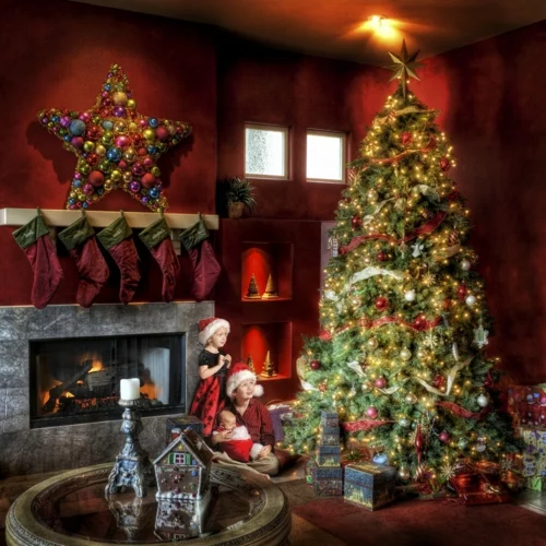 tradition weihnachten dekoration freude kinder glanz geschenke