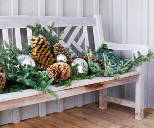 Festliche Gartenbeleuchtung zu Weihnachten mehr dekoration ideen