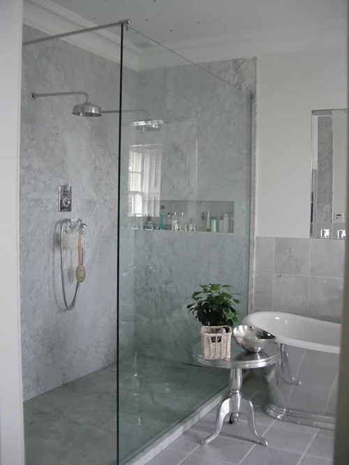  Duschkabinen aus  Glas angebot badewanne