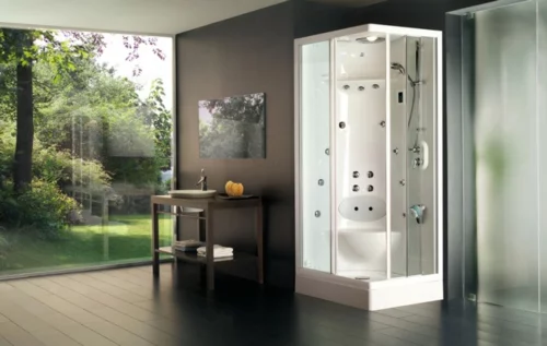 Moderne Duschkabinen aus Glas badezimmer minimalistisch