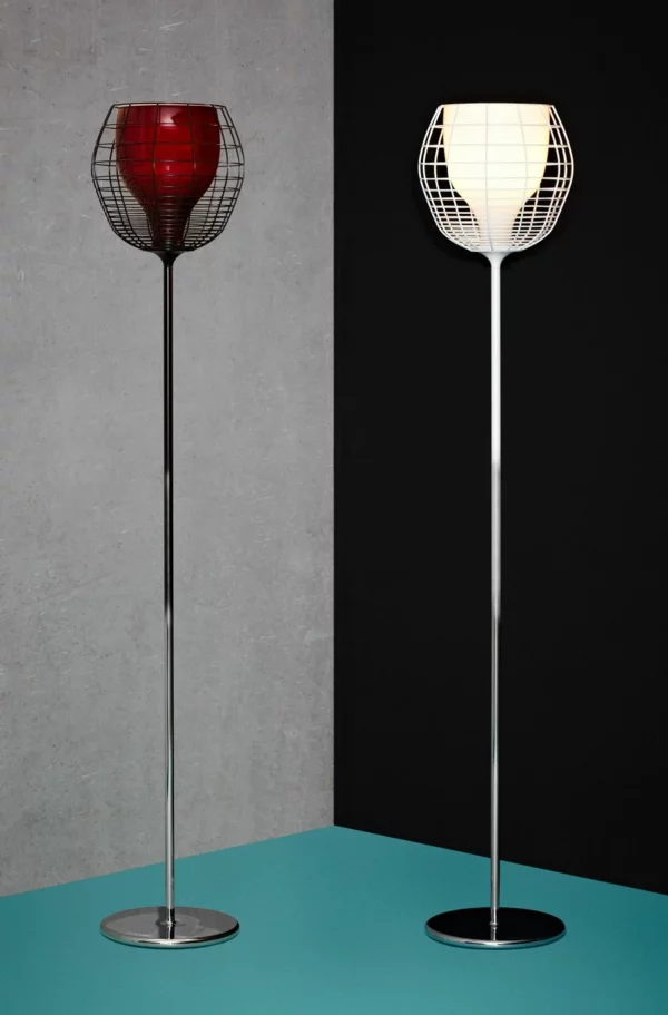 Moderne Lampen Designs cage käftig bodenlampen leuchten