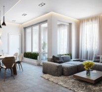 Modernes Apartment mit atemberaubender Inneneinrichtung in Deutschland gelegen