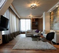 Exklusive Penthousewohnung mit dynamischem Innendesign in Belgrad