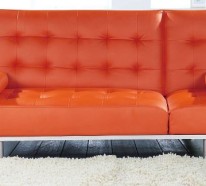 Innendesign Ideen und Farbakzente in Orange – bemerkenswerte Möbel