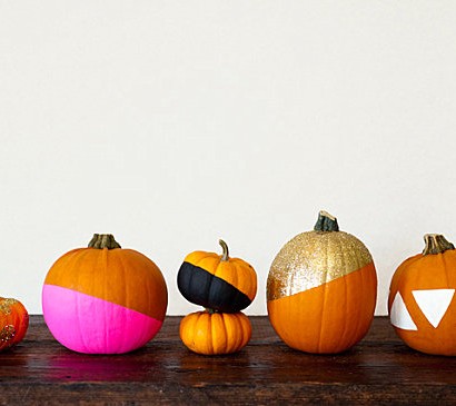 Kürbis Dekoideen - coole Herbstdekoration zum Selbermachen