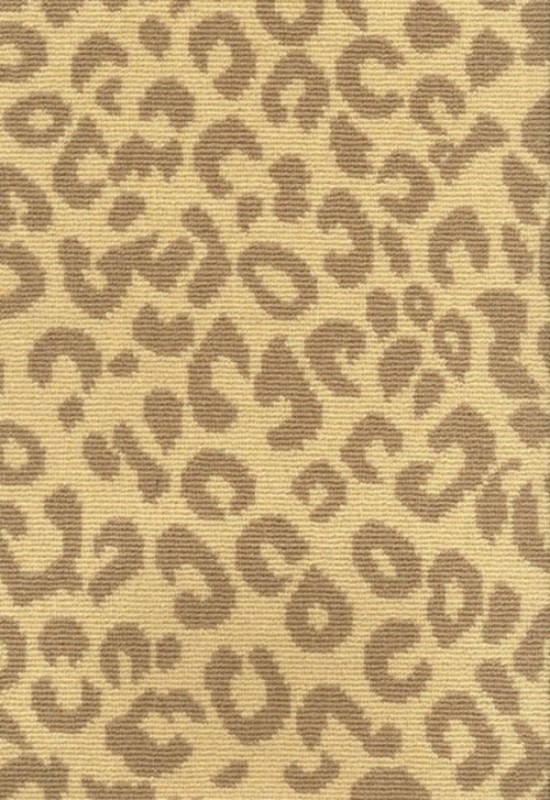 leoparden muster teppich in neutralen farben