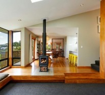 Modernes Designer Haus mitten in der wilden Natur von Neuseeland