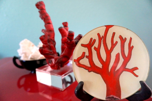 schöne Deko Tricks fürs Innendesign korall dekostück auffallend