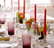 Stilvolle Dekoideen für Ihren Tisch, welche Sie bei Ihrem nächsten Fest zu Hause benutzen können