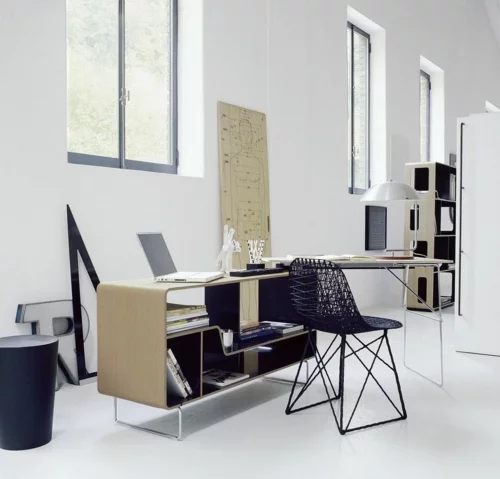 ultramoderne coole Office Designs schreibtisch minimalistisch stuhl
