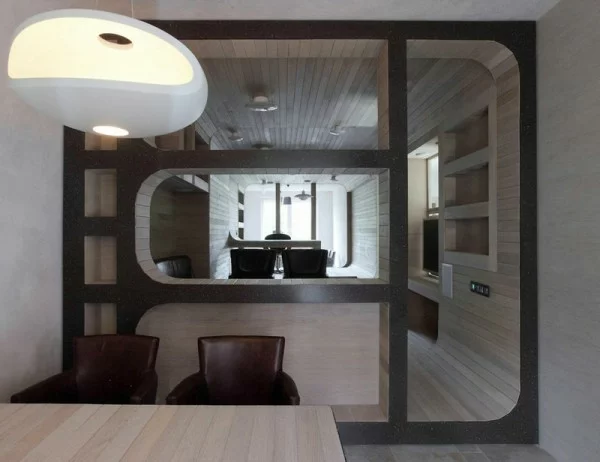 Apartment komplett aus Holz