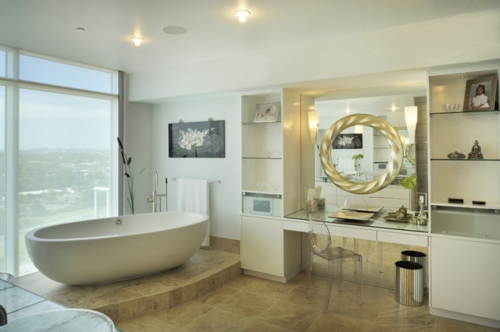 Ausgefallene Einrichtungsideen für Wandspiegel - visuelle Vergrößerung