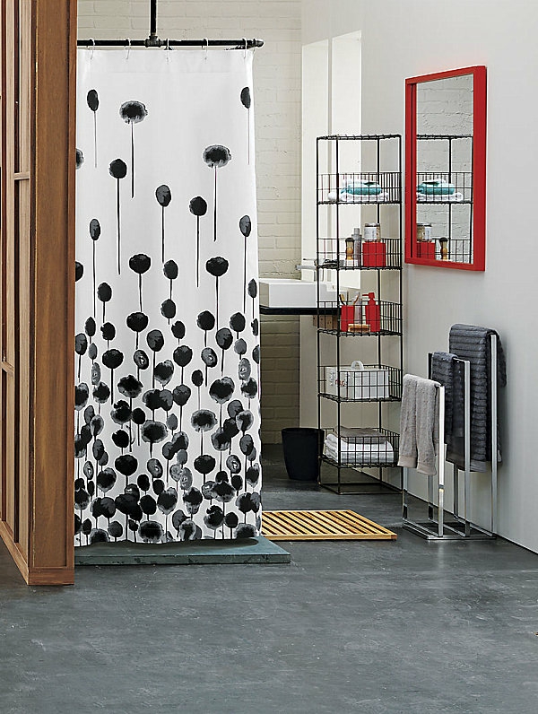 Wohnideen fürs Badzubehör und Badeinrichtung, die den Raum vergrößern