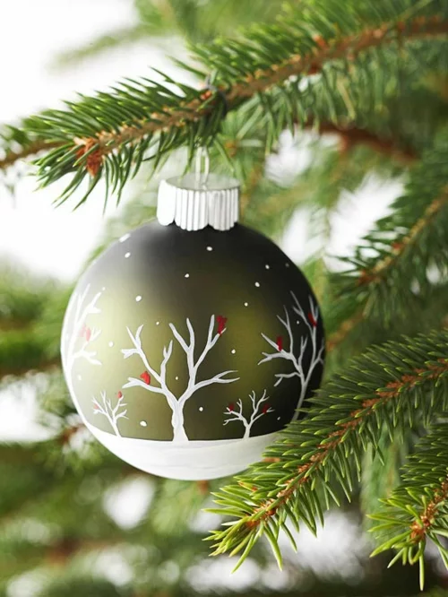  Weihnachten Dekorationen ball winter ornament DIY