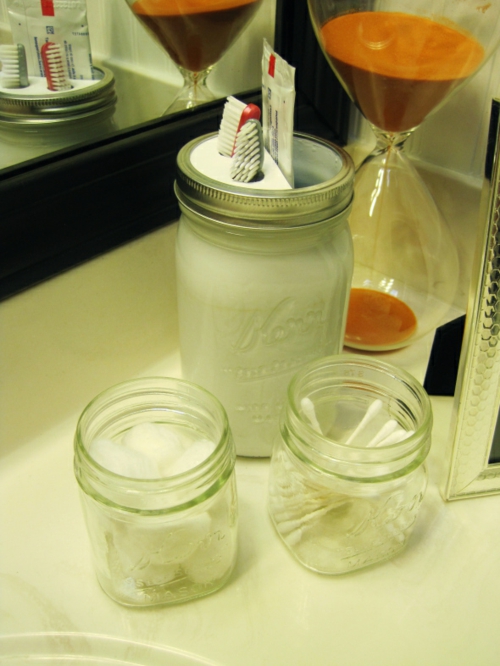  Zahnbürstenhalter Ideen einweckglas utensilien DIY