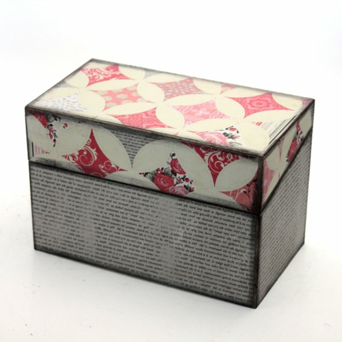 Dekoideen für Weihnachtsgeschenke retro box kasten