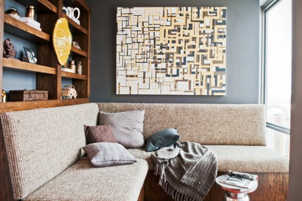 Luxus Wohnzimmer einrichten couchgarnitur kissen