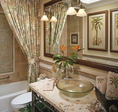 Tropische Inneneinrichtung , die Sie im kalten Winter inspiriert