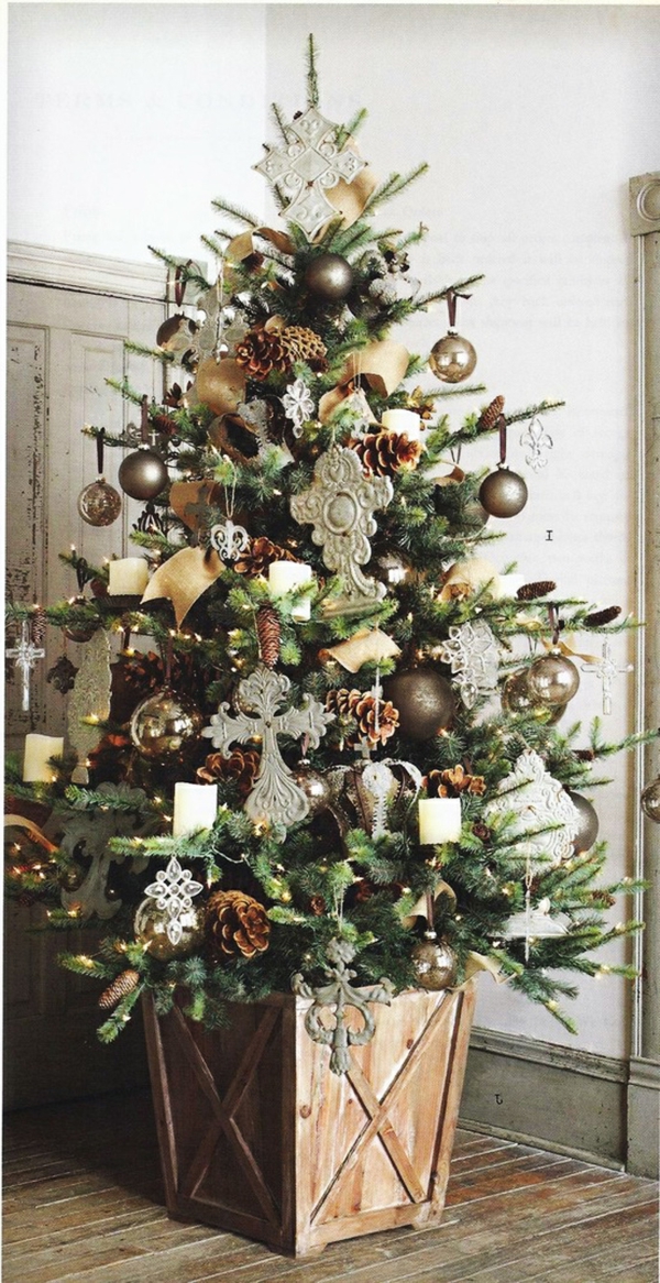 dekoration für künstlichen Weihnachtsbaum echt