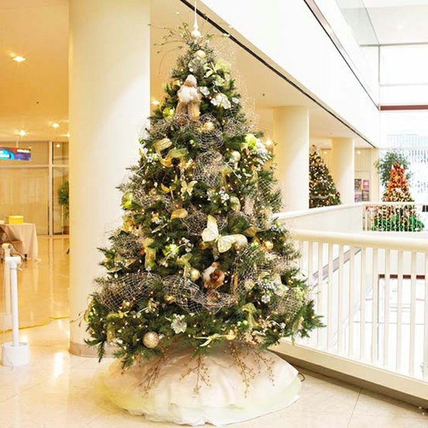 dekoration für künstlichen Weihnachtsbaum schmetterlinge
