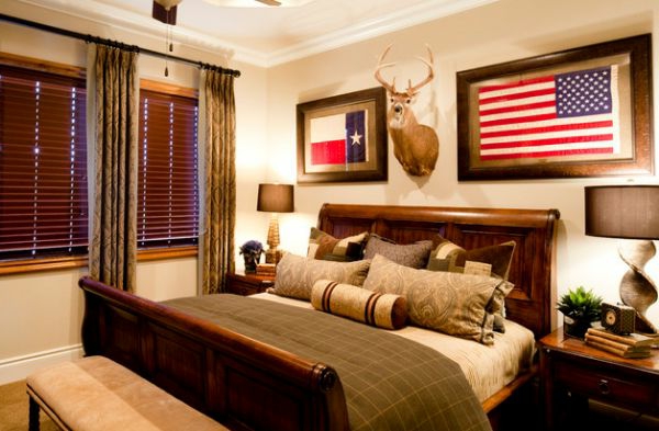 coole Betten im Kolonialstil stilvoll amerikanisch