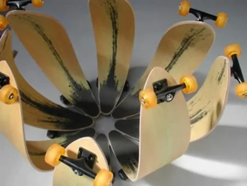  Skateboard Erzeugnisse DIY dekorativ blume