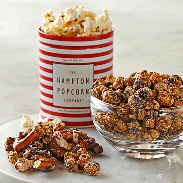 herrliche Ideen für Gastgeschenke feinschmecker popcorn schale service