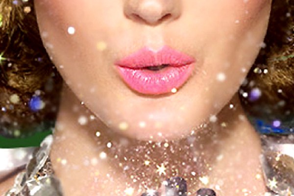 leichte Dekoideen für eine wunderliche Silvesterparty lippenstift