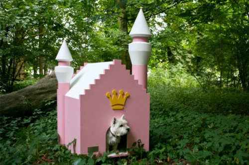  Hundehütte Designs kompakt rosa königlich