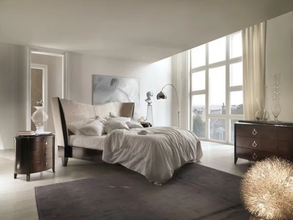 luxus schlafzimmer modenre klassik