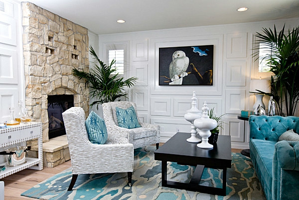 Das Interieur mit Farben bedecken - Farbtöne und Farbwirkung