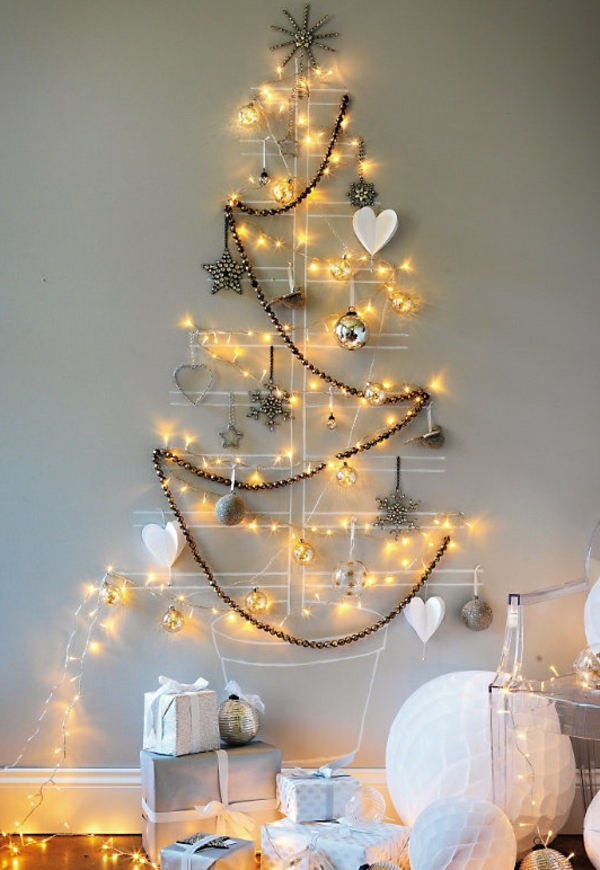 Weihnachtsbaum basteln - 24 unglaublich kreative DIY Ideen