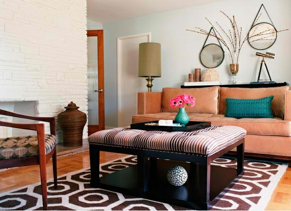 Wohnzimmergestaltung mit Schwung - 20 moderne Einrichtungsideen