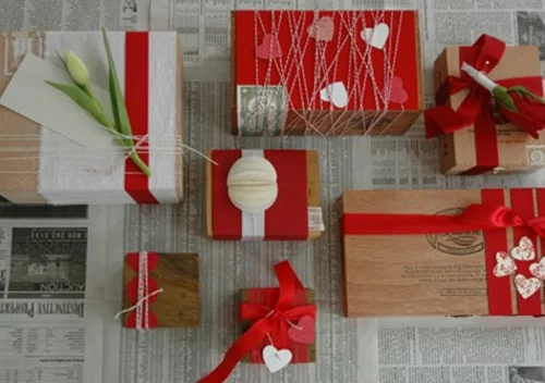  Geschenkideen zum Valentinstag geschenkverpackungen DIY