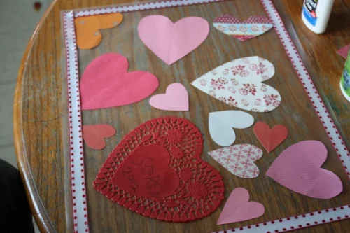 DIY Valentinstag Geschenke und Deko papier