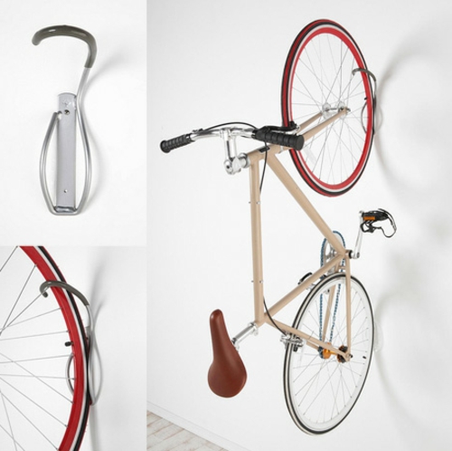 DIY Fahrrad zu Hause richtig aufbewahren aufhänger