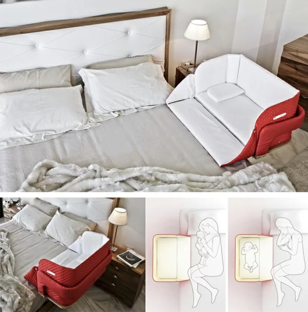 Innovatives Babybett Cully Belly Co Sleeper