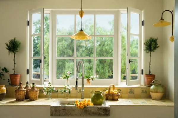 Tageslicht zu Hause mit Stil küche rustikal traditionell