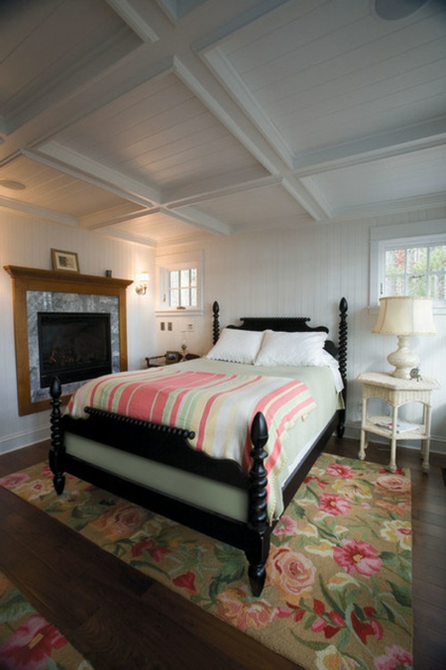 Wohnideen für Deckengestaltung beleuchtung weiß farbe schlafzimmer