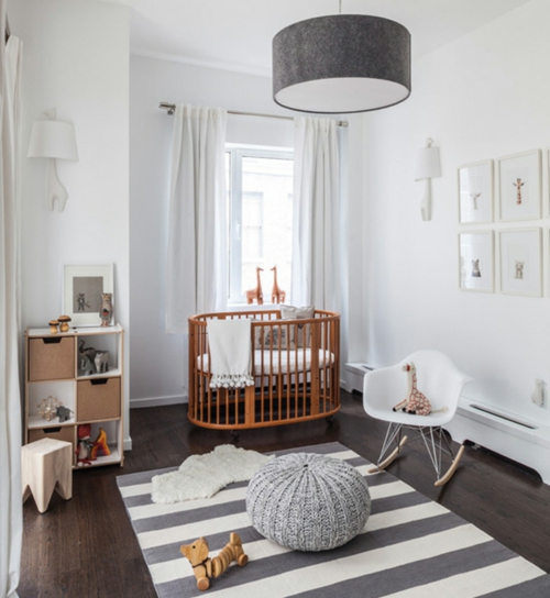 babyzimmer komplett gestalten  ideen kinderbett möbel wohnen