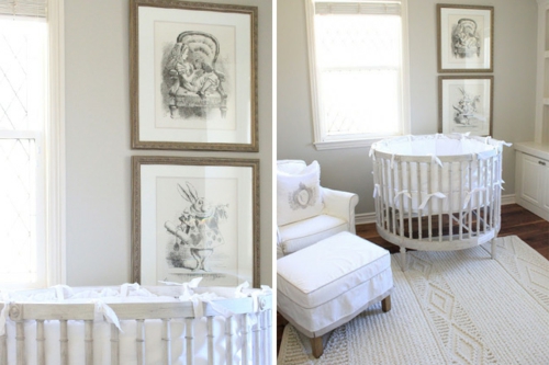 babyzimmer komplett gestalten weiß einrichtung bilder