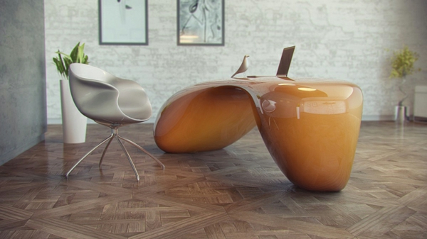 büromöbel futuristisches design