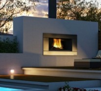 24 minimalistische Designs für Ihre moderne Feuerstelle